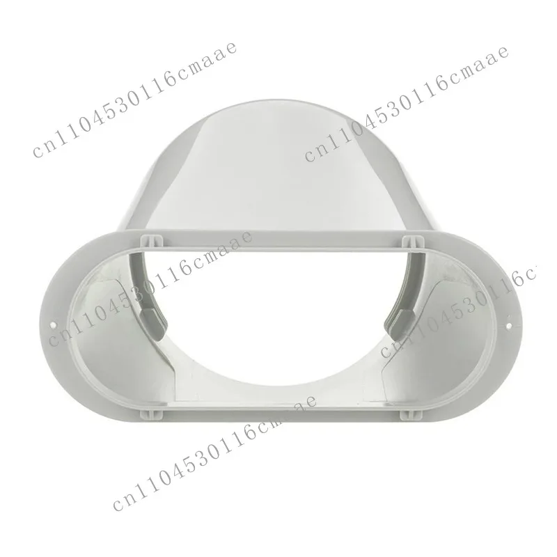 

NEW Air Conditioner Connector Mobile Air Conditioning Exhaust Duct Flat Nozzle Interface 15cm AC Hose Connector