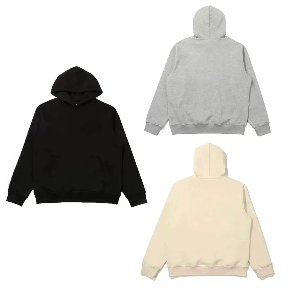 Men Golf French Terry Long Sleeve Hoodie Loose Casual Tops Soft Cotton Golf Apparel Sports Sweatshirt