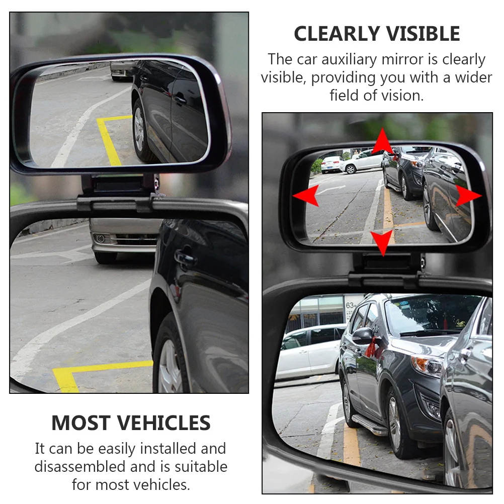 

1Pcs Blind Spot Mirror for Car - Clear Wide Angle Auto Rear View Mirror with Easy Installation Car Accessories
