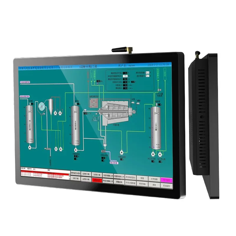 

27 Inch IP65 Waterproof Anti-interference Capacitive Touch Screen Wall Mount Industrial Android All In One Panel PC