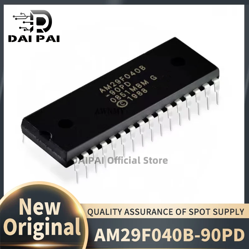 

(5-10 шт./лот) 100% новый оригинальный набор микросхем AM29F040B-90PD AM29F040B 90PD DIP32