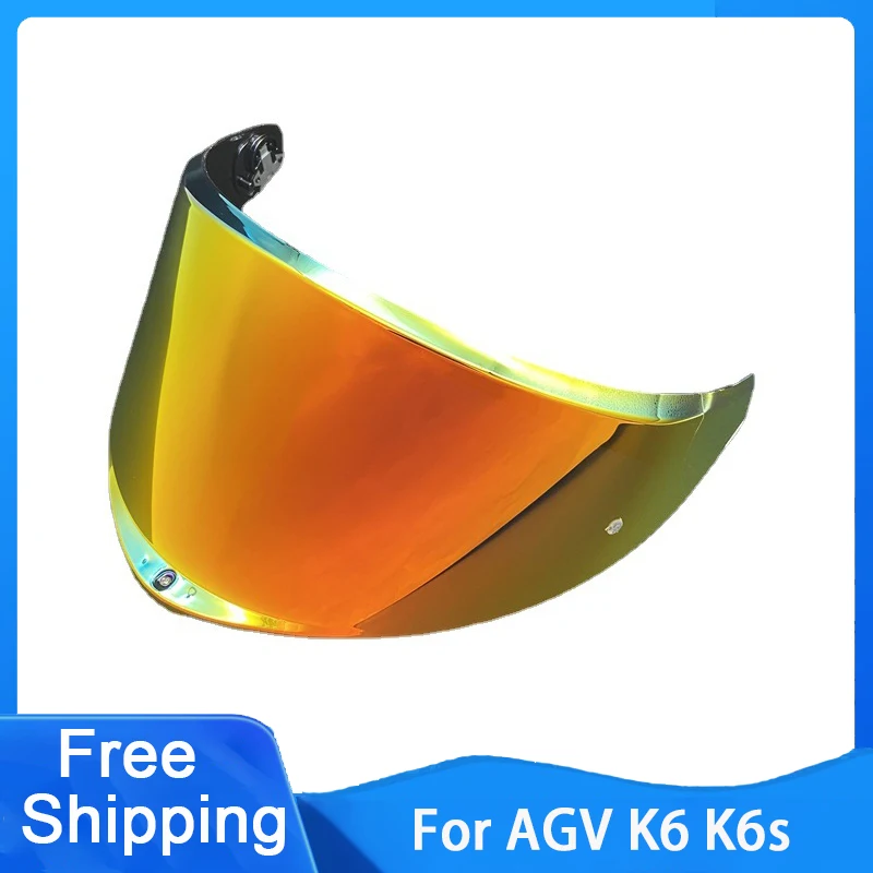 

K6 Helmet Visor Motorcycle Helmets Night Vision Visor Lens Case For AGV K6 K6s Helmet Lens Windshield Motorcycle Accessories