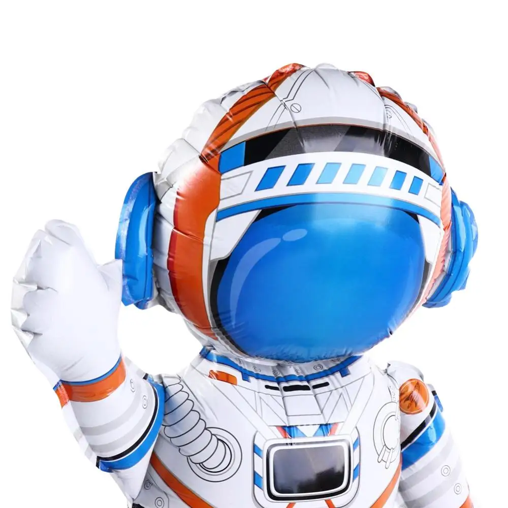 Globo Inflable Gigante con Forma de Cohete Espacial, Globo de Astronauta, Decoración para Baby Shower