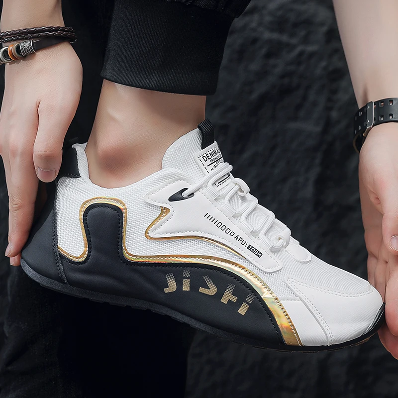 

Mesh Surface Comfortable Casual Men's Travel Shoes Trendy All-Match Autumn Men's Sports Leisure Shoes Trendy Shoes
