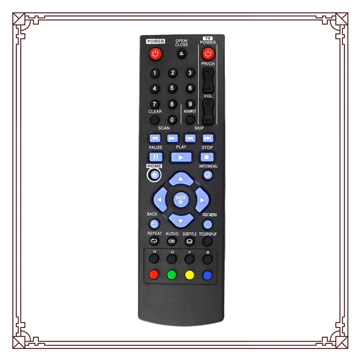 New remote control fit for Blu ray BD DVD Player DP932H DVX162 DVX392H DVX482H DVX492H DP542 DP822H DVX276 DVX286 DP432H DP522H