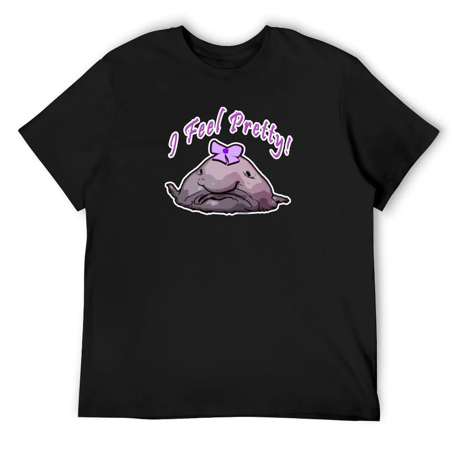 I Feel Pretty Blobfish T-Shirt anime clothes shirts graphic designer shirts T-shirt men