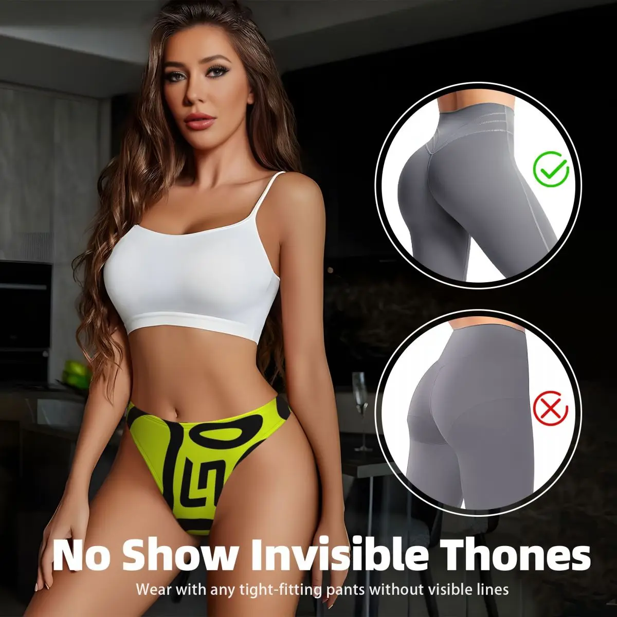 Personalizado F1 2024 - Lando Norris # 4 bragas en Tanga, tangas elásticas sexis y transpirables para mujer, ropa interior cómoda