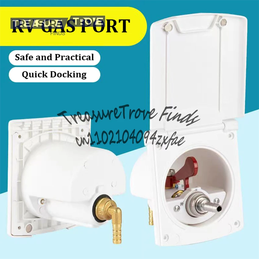 

Быстрый интерфейс газа автофургона Интерфейс вывода угля и сжиженного газа Внешний источник Розетка порта для кемпера и каравана на открытом воздухе