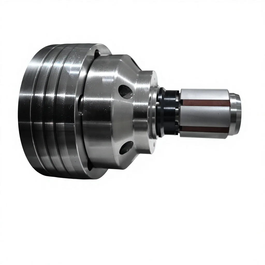 Precision chuck JPT211 steel hole back-pull hydraulic clamping 0.01mm precision, high-speed numerical control lathe