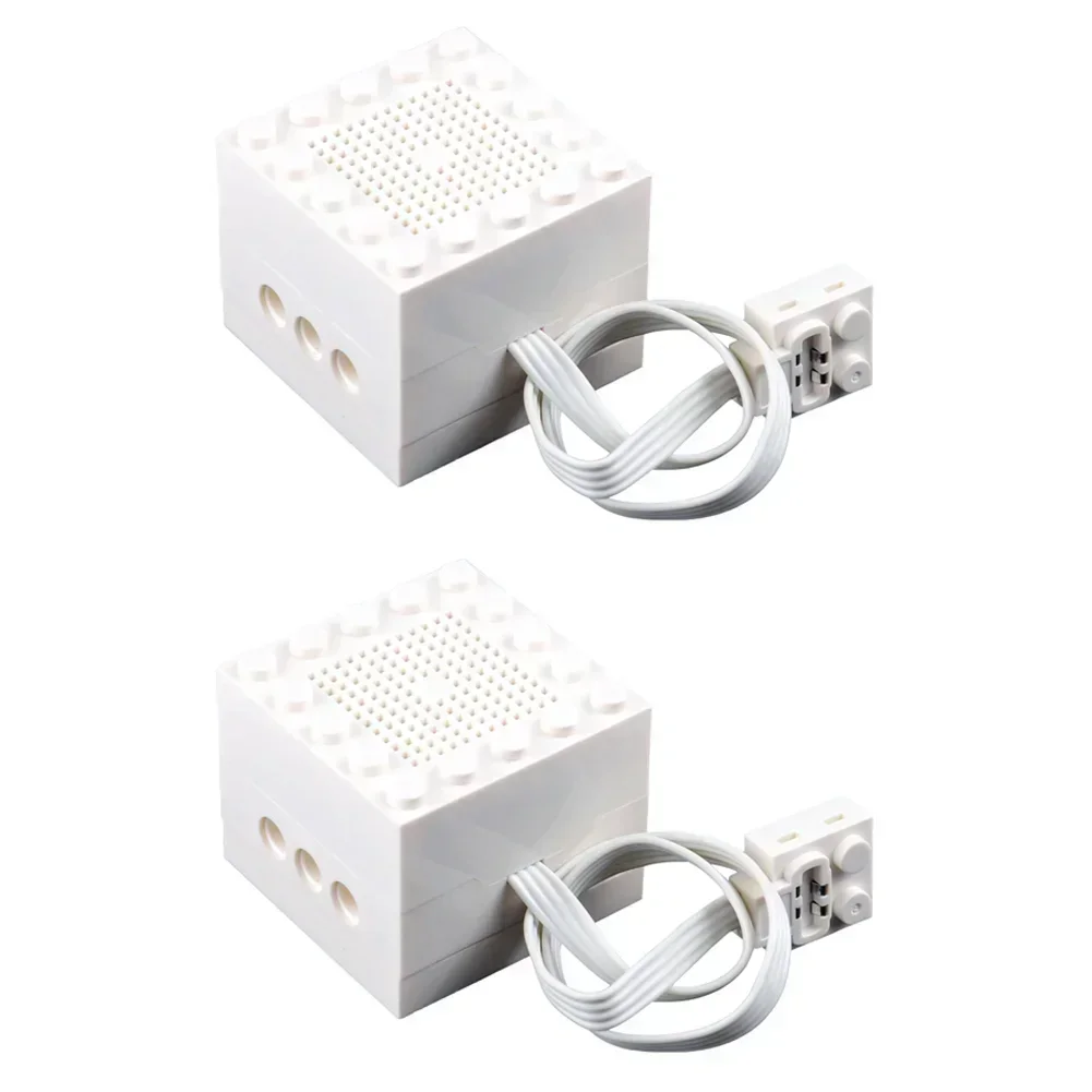 9V Building Block Blue-tooth Speaker Sound Module Perfect for Car, Train, and Music Box MOC Modifications -compatible