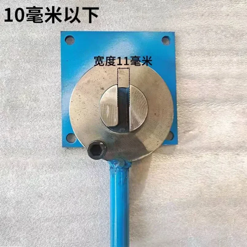 Manual Pipe Bender Iron Wire Thin Rod Bender Small Manual Bending Tool Round Iron Wire Bending Artifact Bending Machine