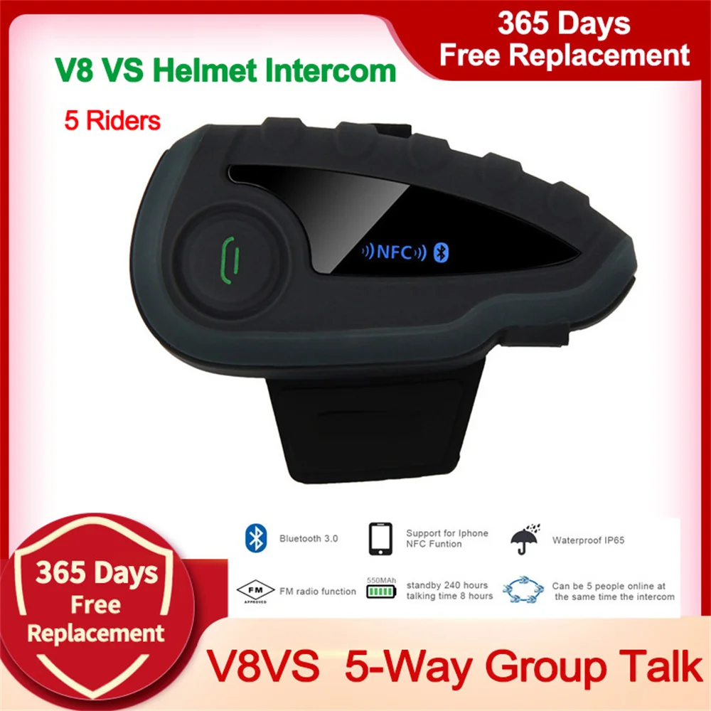 The Best The Intercom for Motorcyclists: Real-World Testing of the V8 VS Bluetooth Model