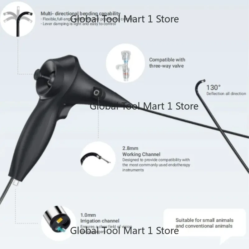 Flexible U-SB Vet Video E-scope BESD-ATA China HD Port-le Clinical Equipment V-nary Camera for Forcep Instrument