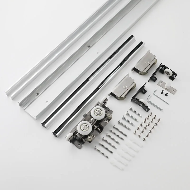 for Trackless Ghost Door Hardware Invisible Sliding Door Rail System Buffer Accessories