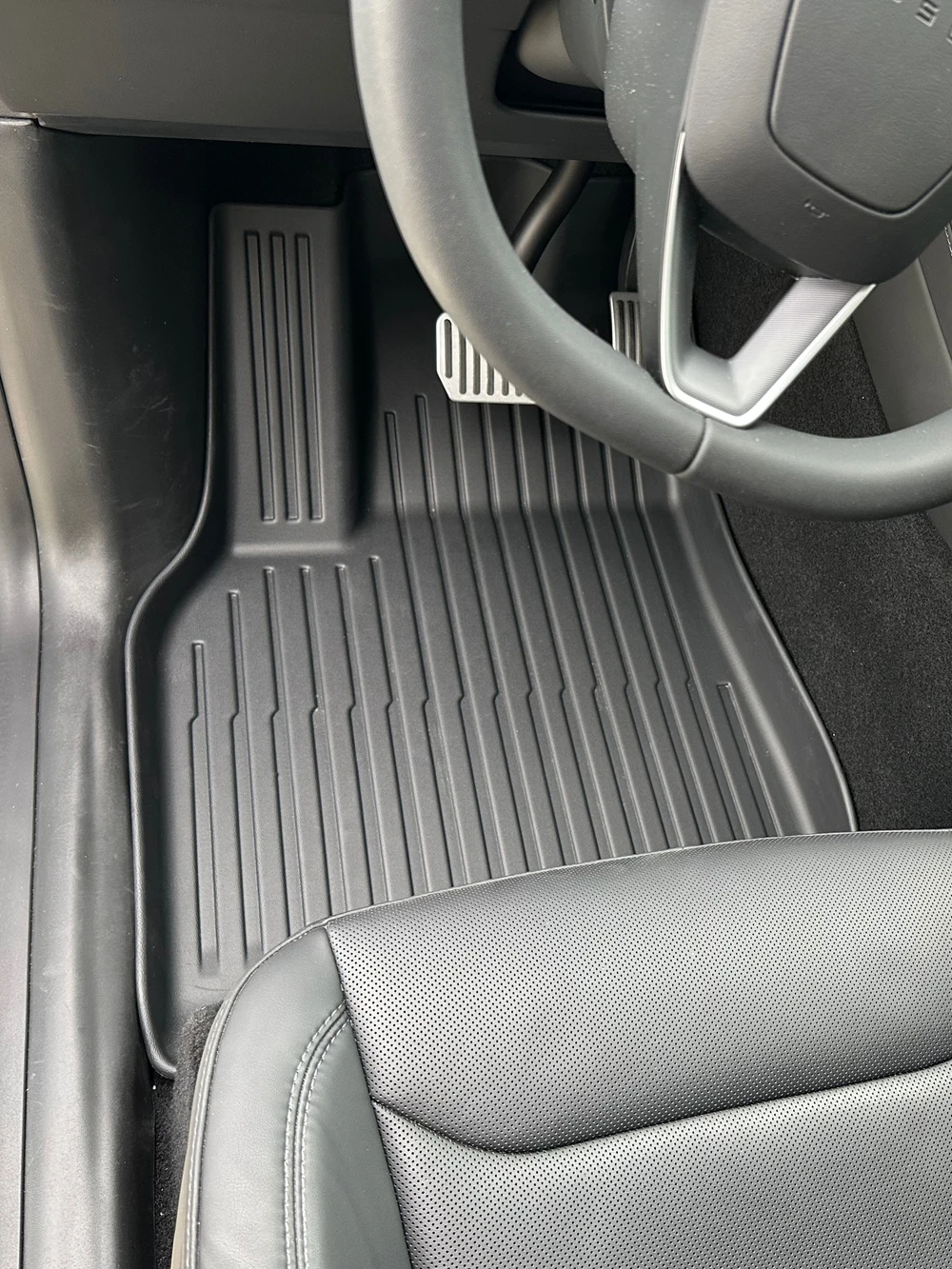 Autokofferbakmat voor 2025 2026 Tesla Model Y Juniper TPE vloermatten & bagagebakbeschermer alle-weersbestendige kofferbakmatten rugleuningmatten accessoires - afbeelding 2