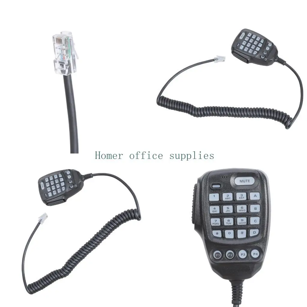 

K43B Radio Microphone Accessory Strong Durability Stable Microphone for FTM-300DR