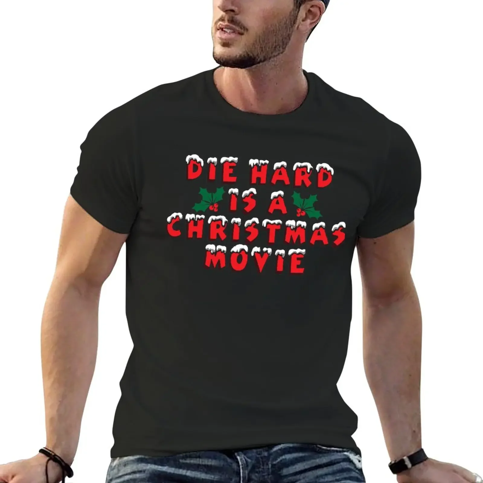 

Die Hard Is A Christmas Movie T-Shirt sweat Blouse Men's t-shirts