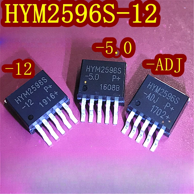 5PCS/LOT HYM2596S-12  HYM2596S-ADJ  HYM2596S-5.0 TO263  DC Voltage Regulator