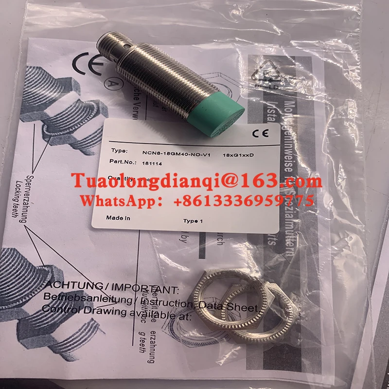 NCN8-18GM40-N0-V1 NCN8-18GM40-NO-V1 100% new original inductive proximity sensor in stock