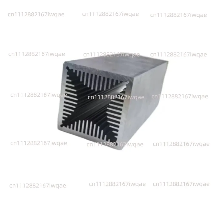 Multi-specification High Power Wind Tunnel Heat Sink, Customizable, Aluminum Profile Radiator