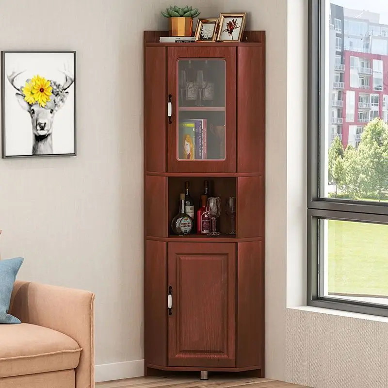 American Corner   Corner   Shelf Triangle Wine   Kitchen Side