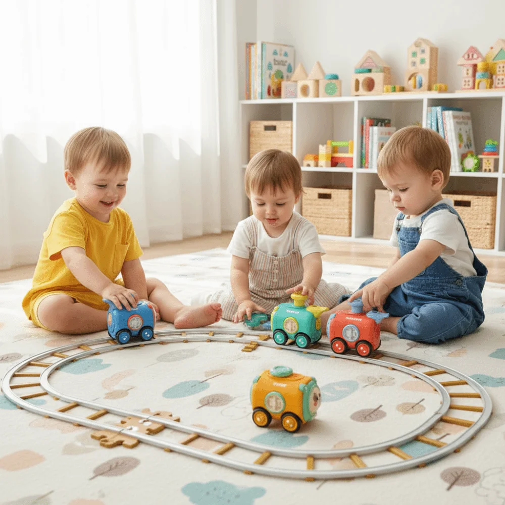 Cartoon Design Friction Car Toy Animal Model Mini Size Cartoon Car Toy Friction Power Inertial Sliding Toy Car