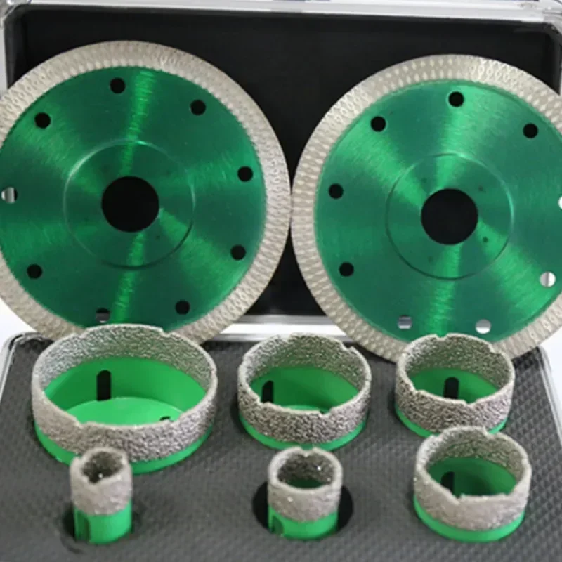 Full Full New 6-piece M14 Diamond Brazed Hole Opener Set Stone Marble Tile Glass Hole Opener Drill