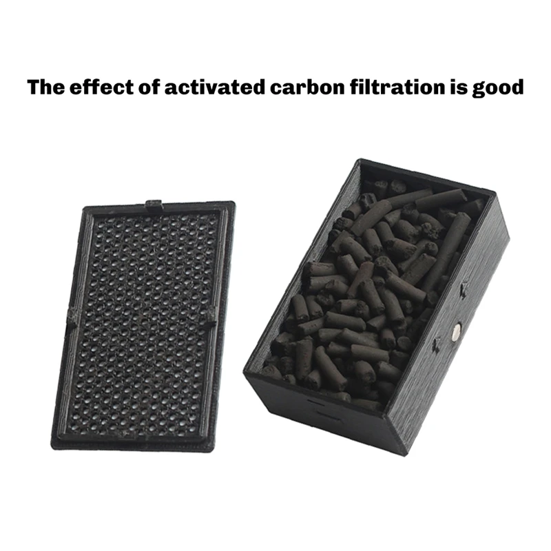 5Pcs For Bambu Lab P1P X1 Activated Carbon Air Filter For 3D Printer Parts Enhanced Air Quality & Performance