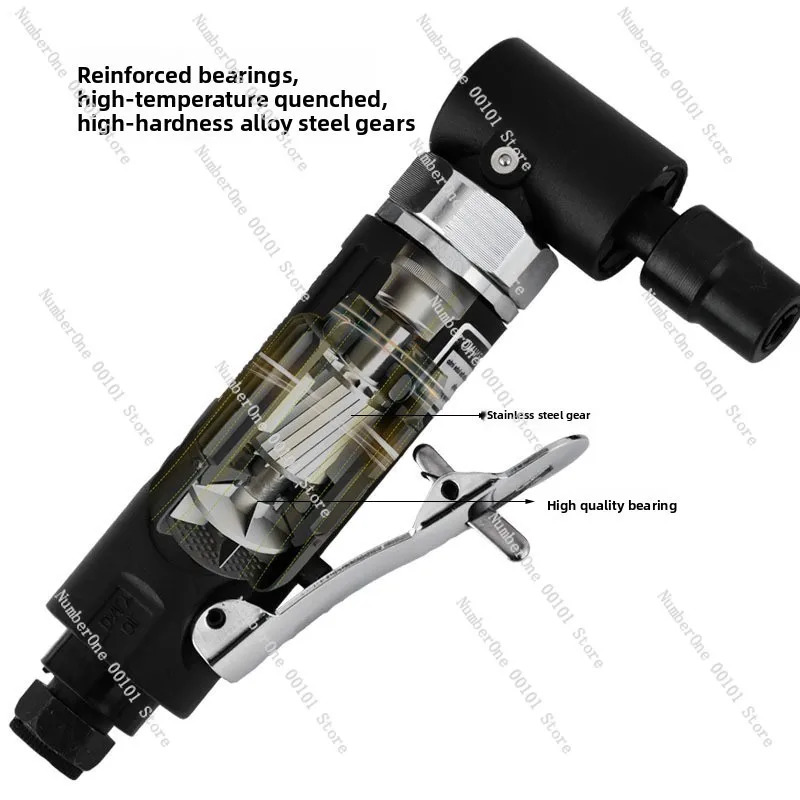 Pneumatic Grinder Ningbo Pneumatic 90-Degree Engraving and Grinding Machine Polisher