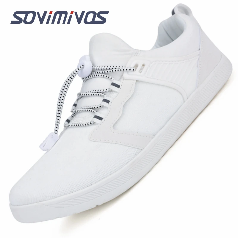 

Мужская прогулочная обувь с широким носком, босиком, минималистичная обувь с нулевым падением для женщин, дышащие модные кроссовки, сетчатая повседневная обувь