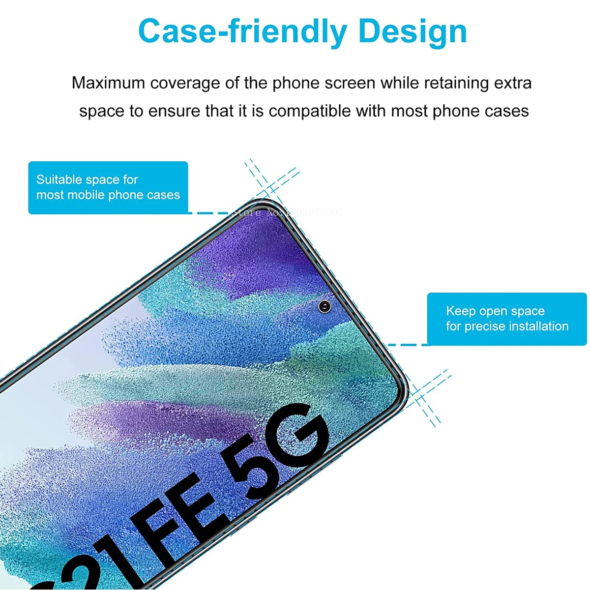 1Pcs Tempered Glass For Samsung Galaxy S20 S21 FE 5G Screen Protector Glass Film For Samsung S20 S21 S22 S23 S24  HD Film