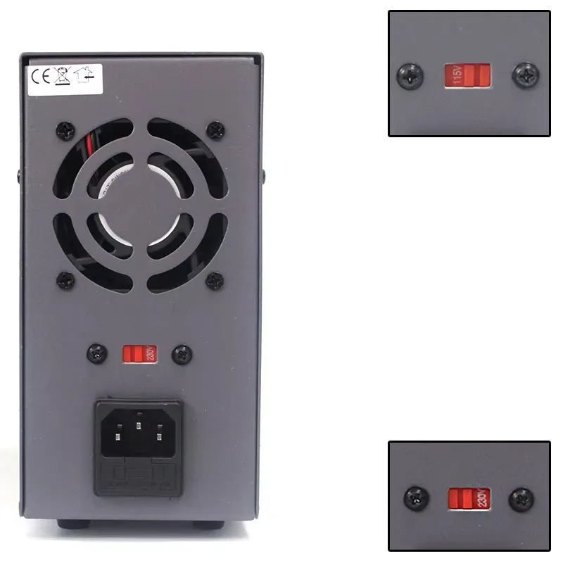 고품질 KPS305DF 0-30V/0-5A LED 디지털 조절식 스위치 DC 전원 공급기 mA 디스플레이