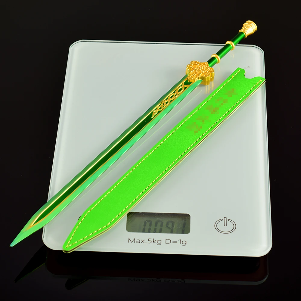 30cm/11.81in A Record of A Mortal's Journey To Immortality Film and Television Peripheral Hanli Qingzhu Fengyun Sword Metal Boy