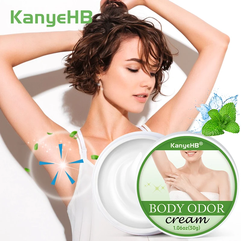 1Pcs Underarm Care Cream Antiperspirant Body Odor Ointment Herbal Extract Skin Care Women Man Underarm Clean Ointment G105