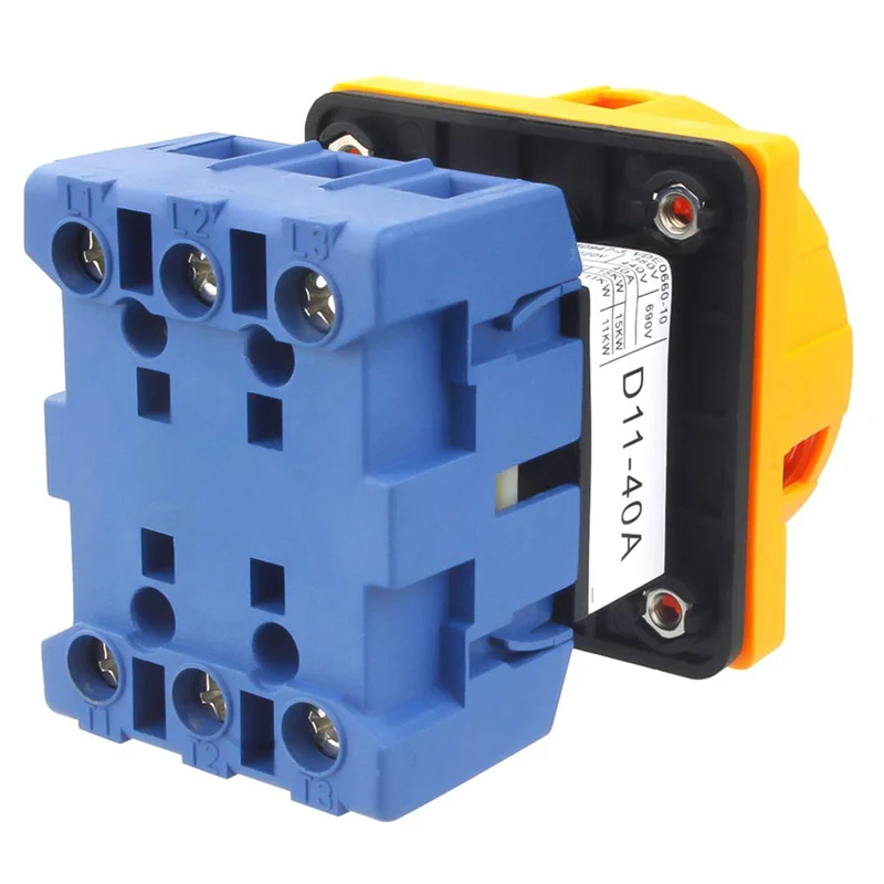 Changeover Switch LW30-25 Universal Rotational Cam Selector Latching Switches Universal Conversion 440V 25A 4 Sections