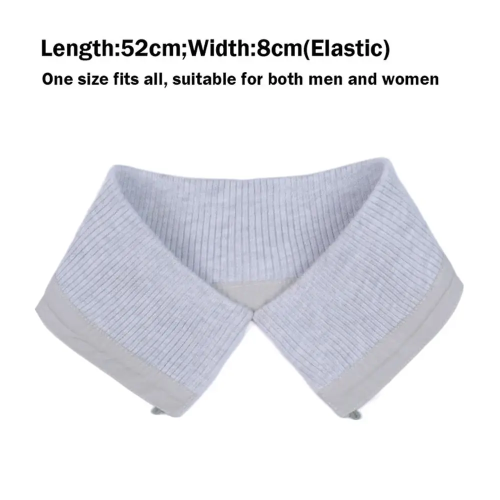 ผ้าพันคอคอที่ถอดออกได้ลงเสื้อปลอมล้างทําความสะอาดได้ Anti-สิ่งสกปรกซี่โครงปลอมที่ถอดออกได้ปลอม Unisex