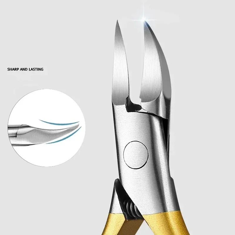 Nail Cutter Cuticle Nippers Paronychia Nail Clippers Ingrown Toenail Scissors Dead Skin Removal Manicure Nail Art Pedicure Tool