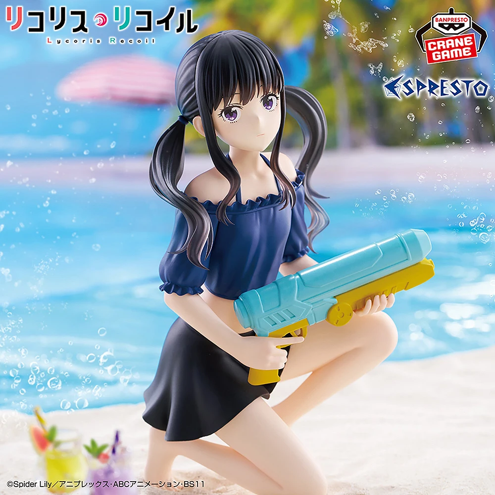 Lycoris Recoil ESPRESTO Nishikigi Chisato Inoue Takina Anime Figure Action Figurine BANPRESTO Genuine In Stock Model Toys Gifts
