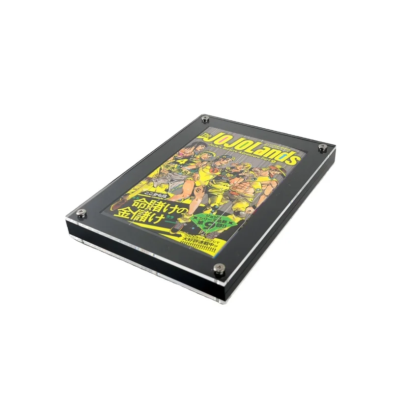 custom.Comic Book Display Magnetic Closure Dust Valuables