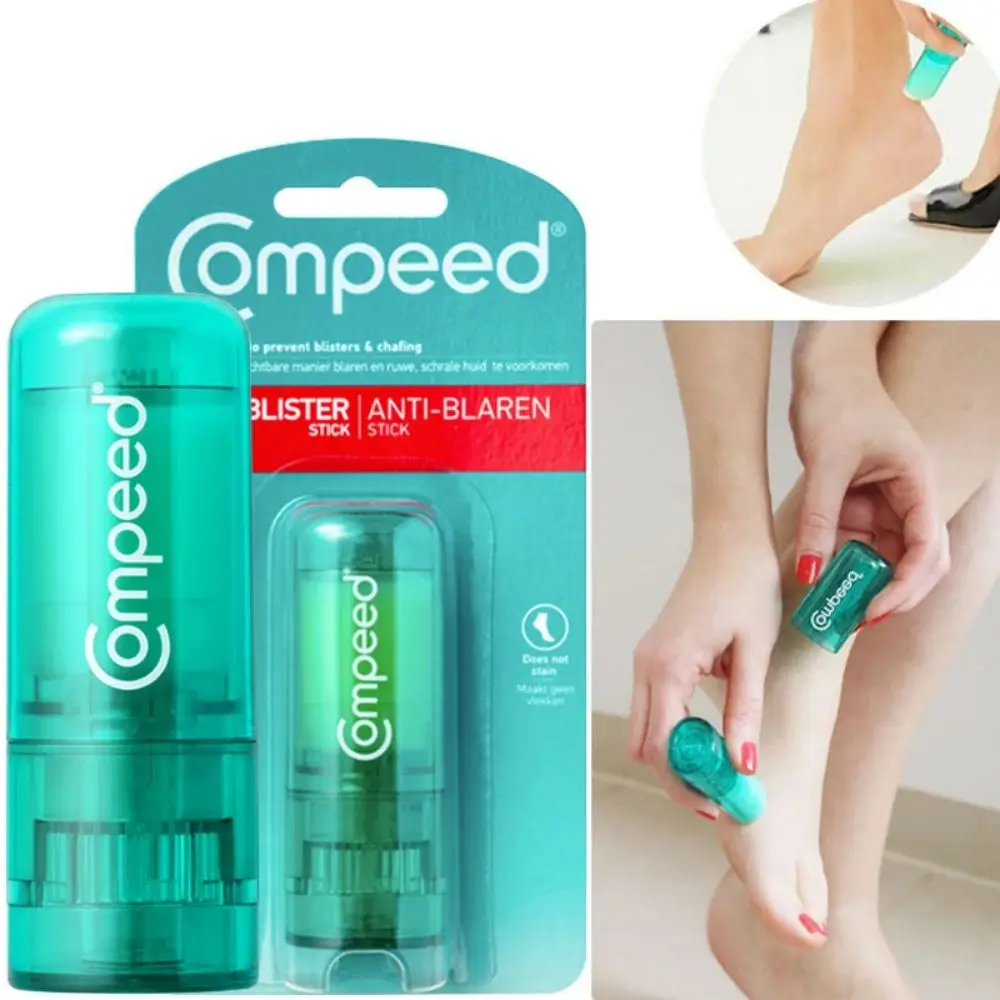 Crema per i piedi antiusura Balsamo Stick Anti Blaren Protezione per i piedi Cura del tallone Rimozione invisibile della pelle morta Rividere il dolore Cura della pelle