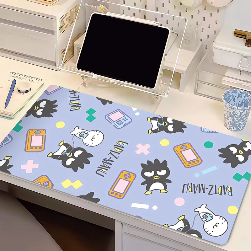 

Gaming Mouse Pad Bad Computer Mousepad B-badtz M-maru Large Rubber Desk Mat PC Anime Carpet Keyboard Gamer Accessories Table Pad
