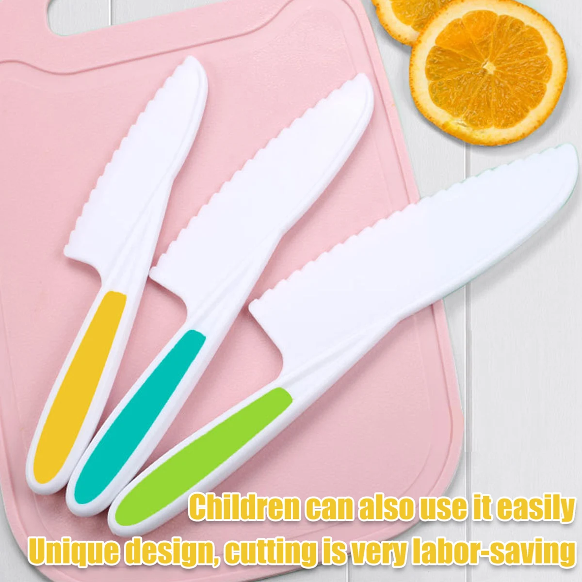 New Kids Cooking Cutter Set Kids Knife Toddler Wooden Cutter Cooking Plastic Fruit Knives to Cut Fruits Peeler Kitchen Supplies