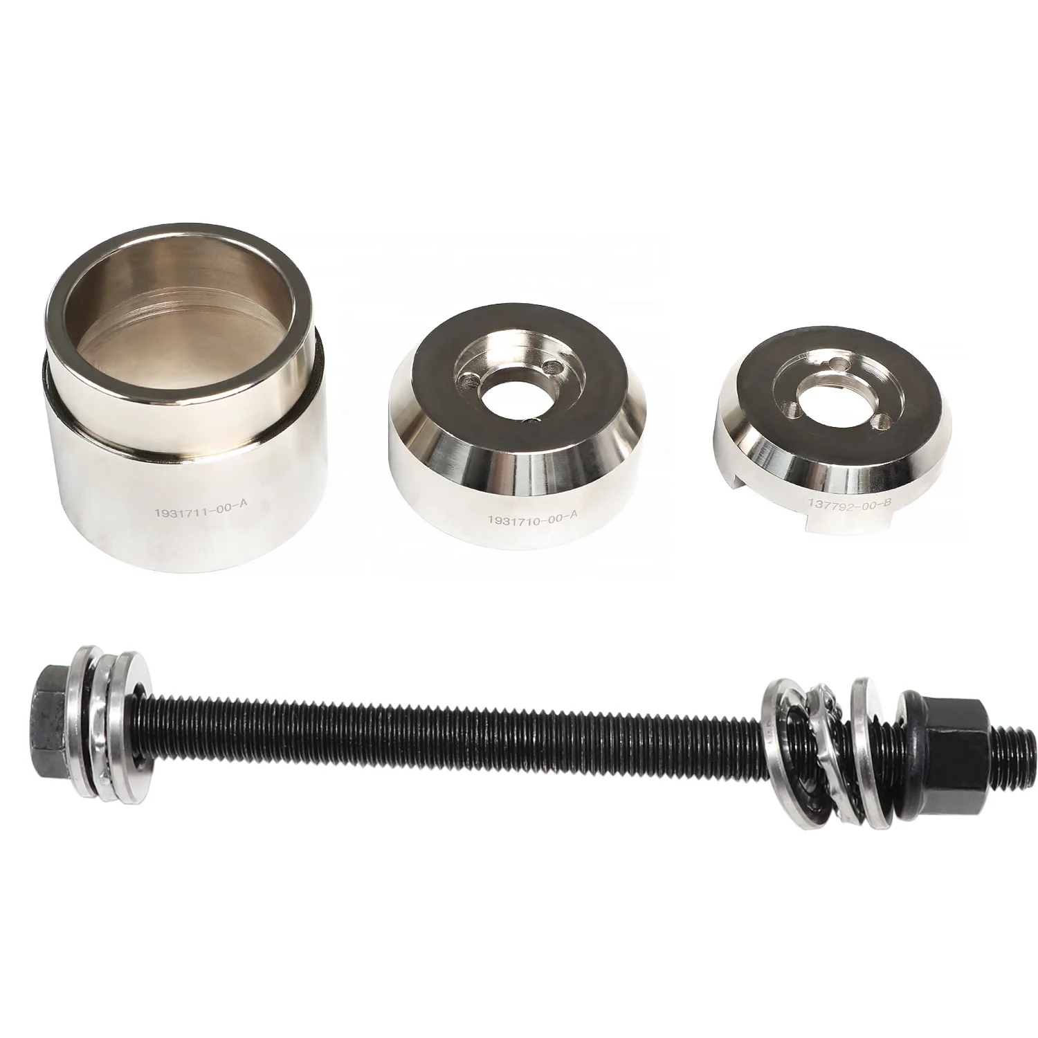 For Tesla Model Y Rear Suspension Lower Control Arm Bushing Removal Install Tool Bushing Press Kit 1931711-00-A 1931710-00-A