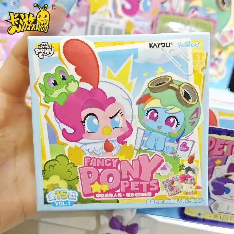 

In Stock KAYOU Authentic My Little Pony Fansy Pony Pets Cartoon Game Collection Peripheral Toy Holiday Halloween Christmas Gifts