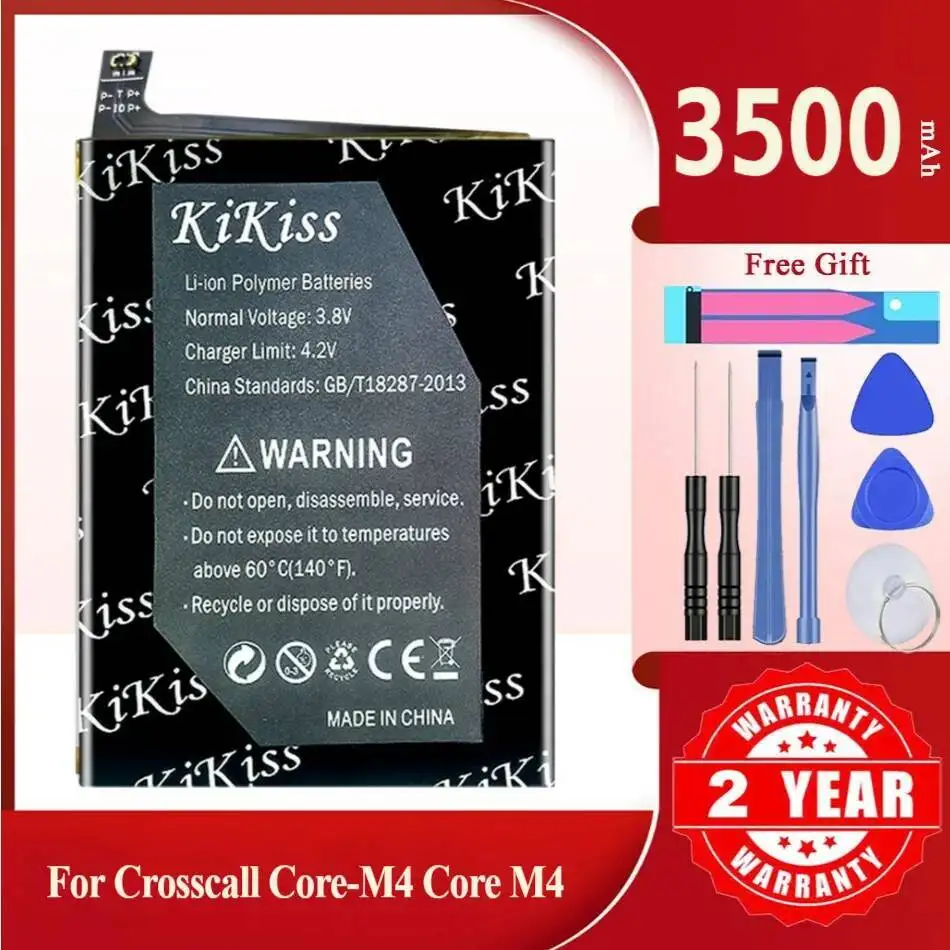

3500Mah Kikiss Battery Core-M4 For Crosscall Core M4