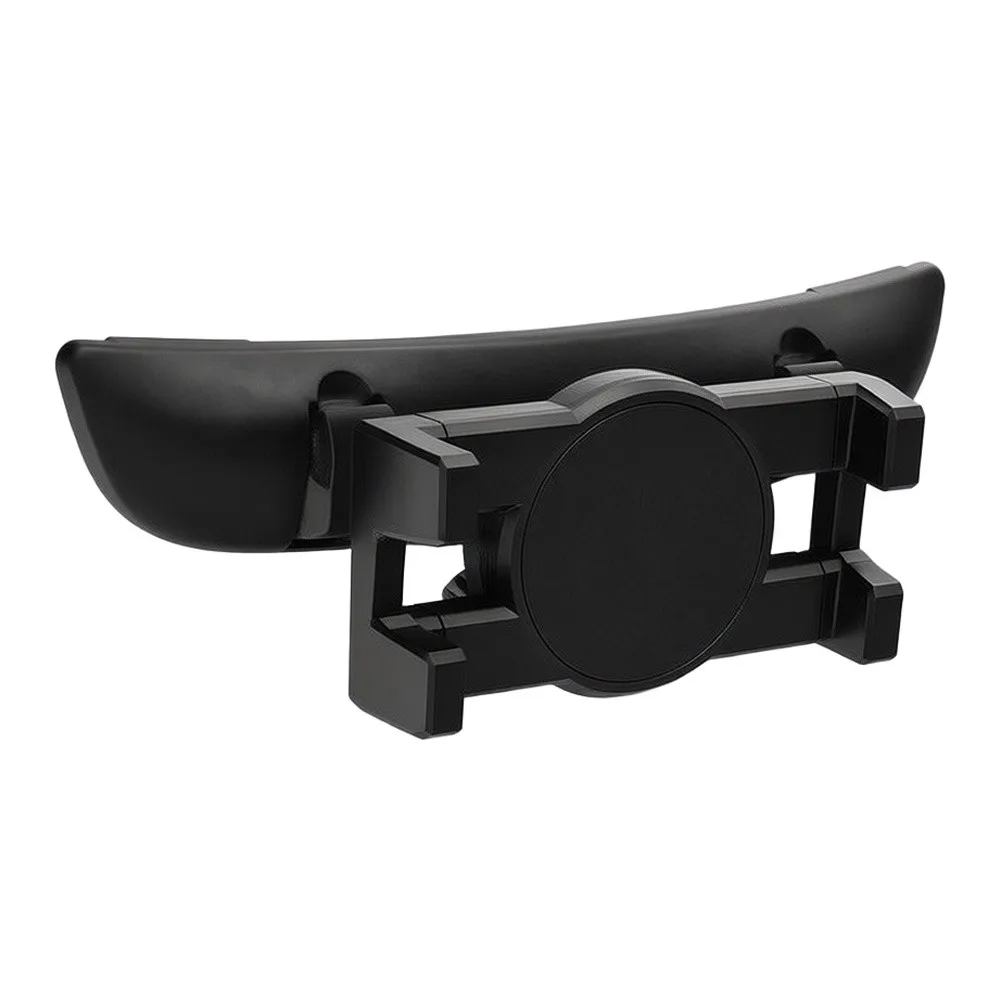 For Long Distance Travel Car Rear Seat Hanger Car Accessory Black ABS Material Construction Secure Tablet Grip