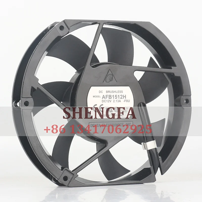 For Delta AFB1512H 17225 17CM 12V 2.13A 172*150*25MM Advantech industrial computer exhaust cooling  fan