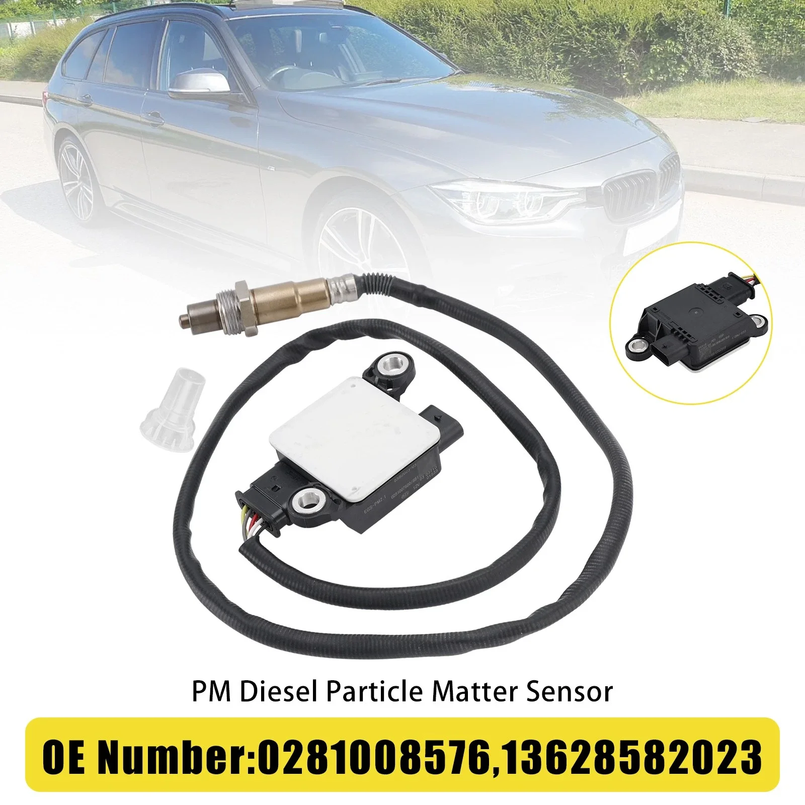 

Car PM Diesel Particle Matter Sensor For BMW 1 Sports F20 F21 3 Gran Turismo 0281008576,13628582023 Replacement Auto Parts