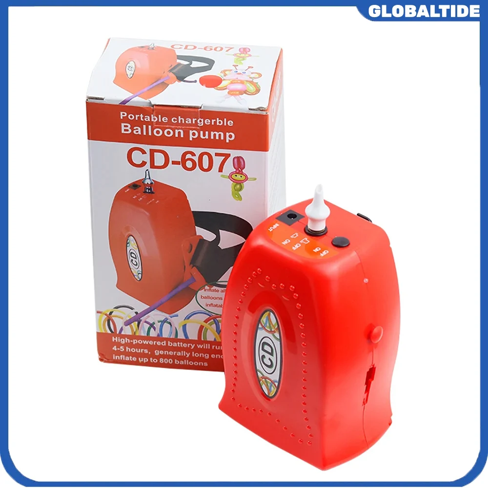 

CD607 long balloon inflator electric inflator pump battery portable inflator children's cartoon