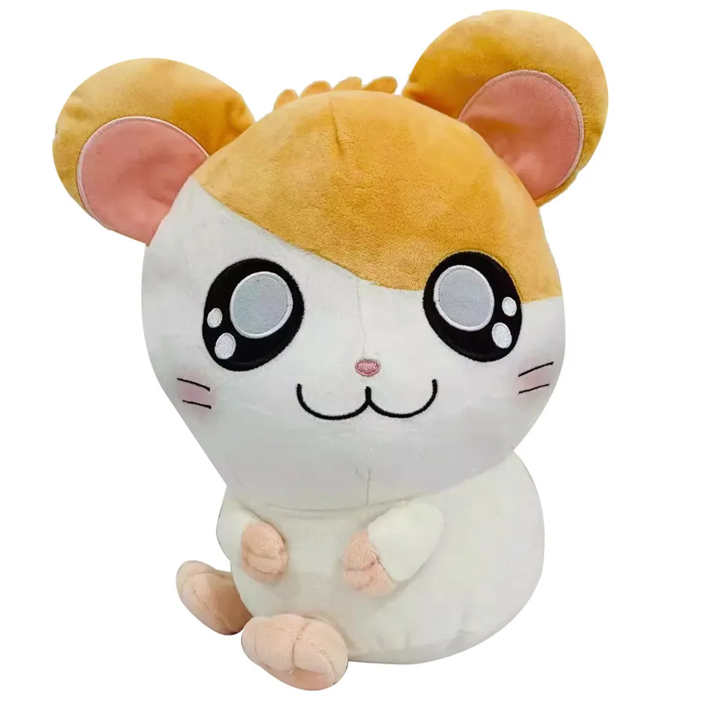 

New Cute Japan Anime Hamtaro Hamutarou Hamster Mouse Big Plush Plushes Pillow Stuffed Animals Cushion Toy Doll 30cm Kids Gifts